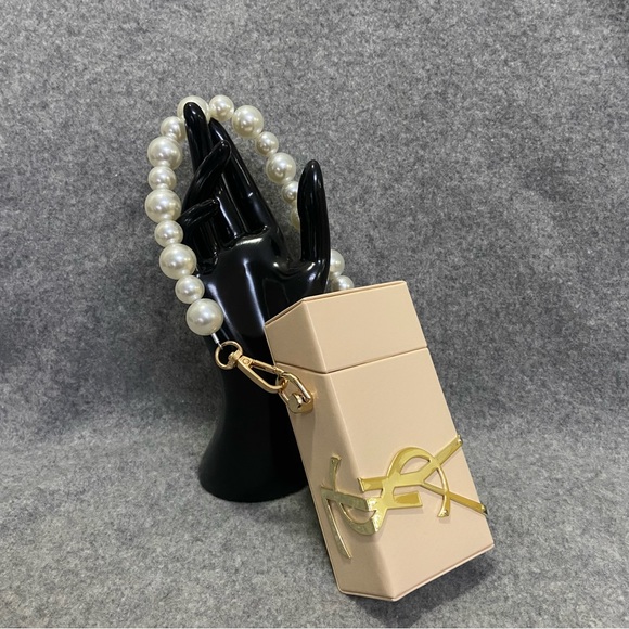 Yves Saint Laurent Libre Perfume Box Converted Bag Beige - Picture 2 of 15